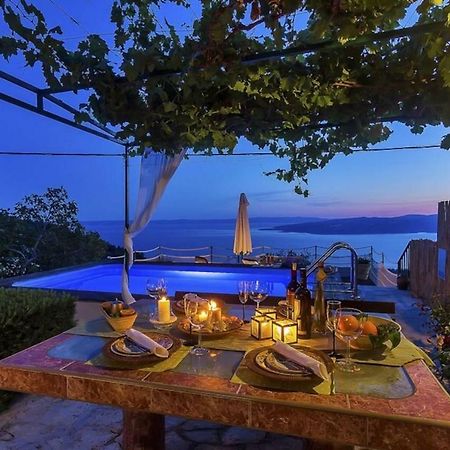 Holiday Home Marta With Heated Pool,Grill,Sea View Bast Exterior foto