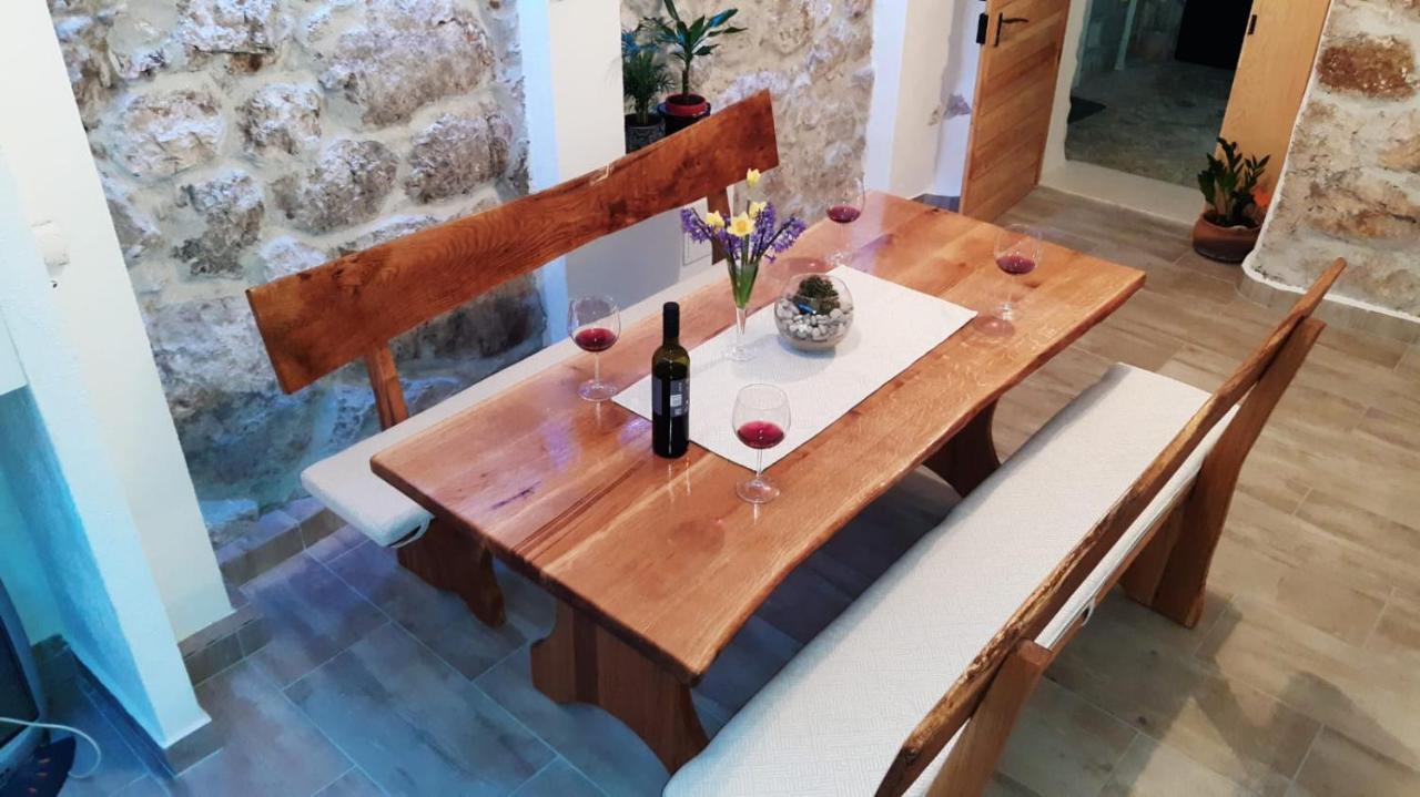 Holiday Home Marta With Heated Pool,Grill,Sea View Bast Exterior foto