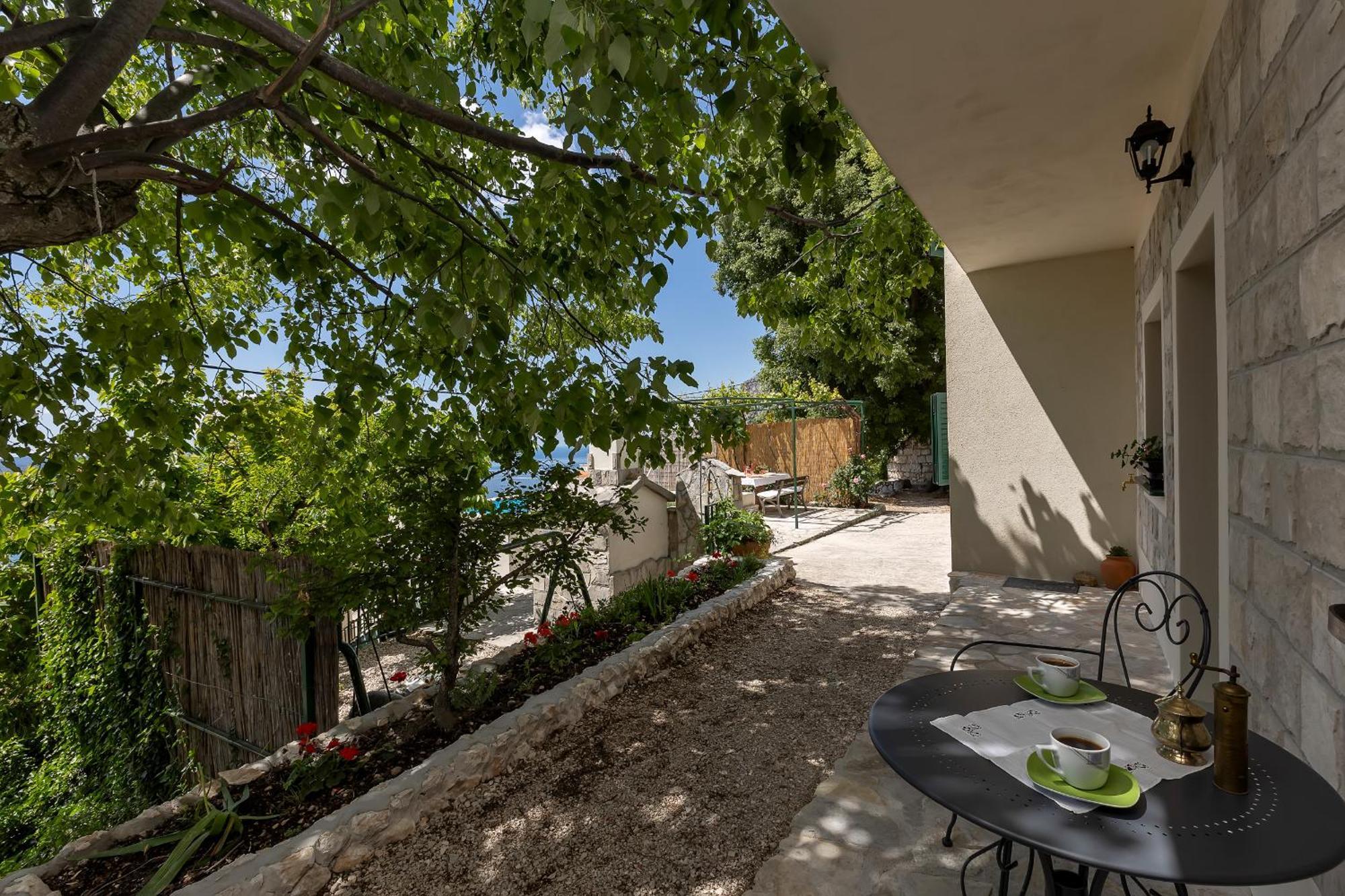 Holiday Home Marta With Heated Pool,Grill,Sea View Bast Exterior foto