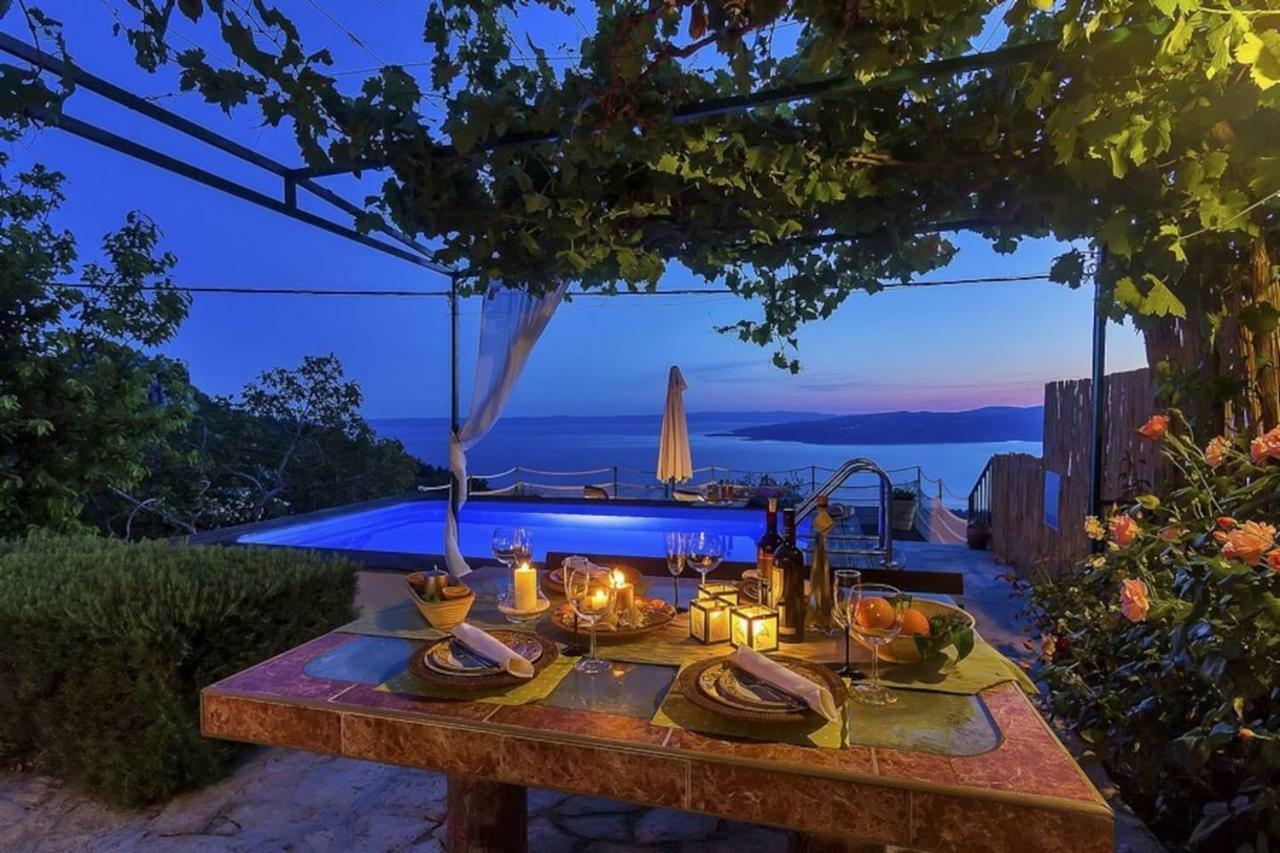 Holiday Home Marta With Heated Pool,Grill,Sea View Bast Exterior foto